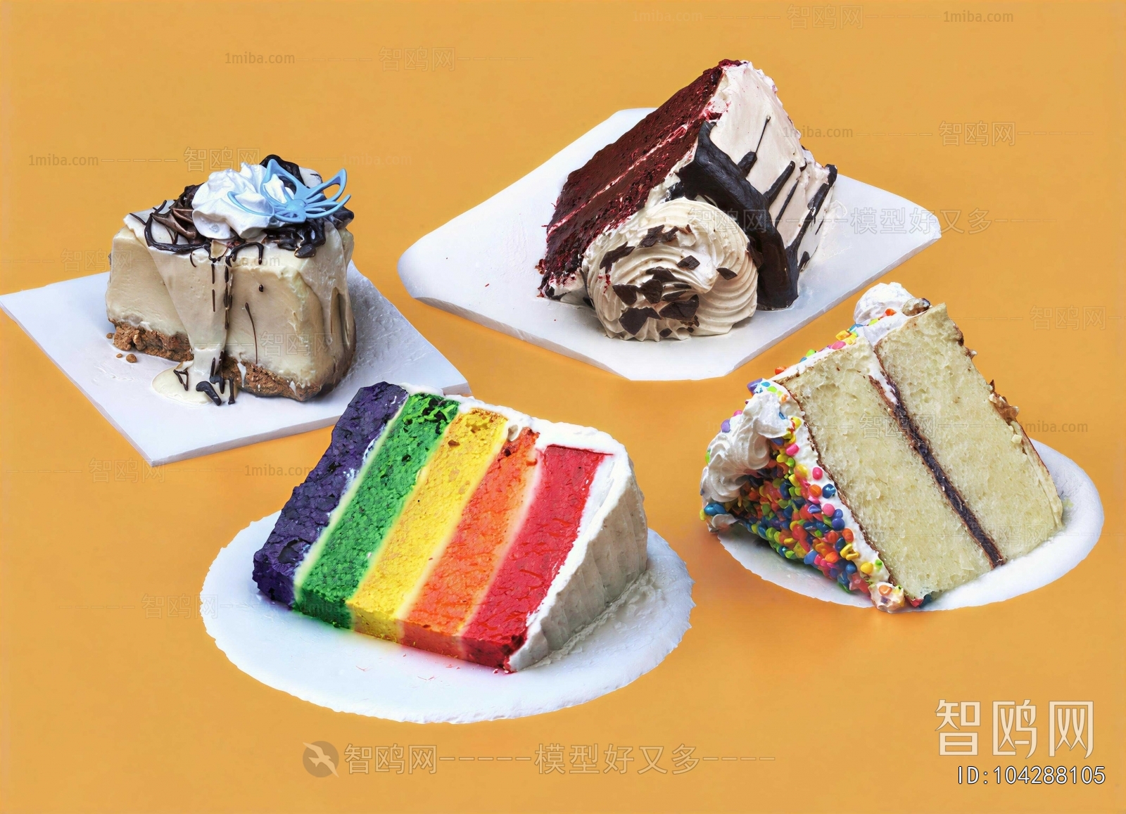 Modern Bread Cake
