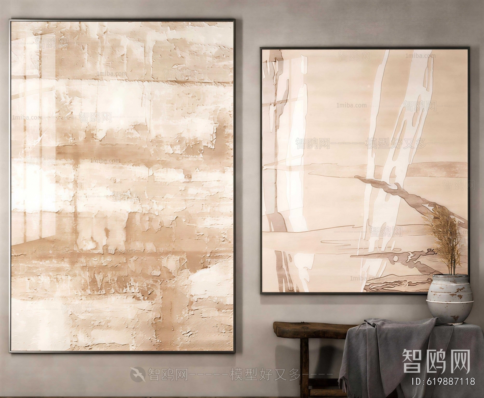 Wabi-sabi Style Painting