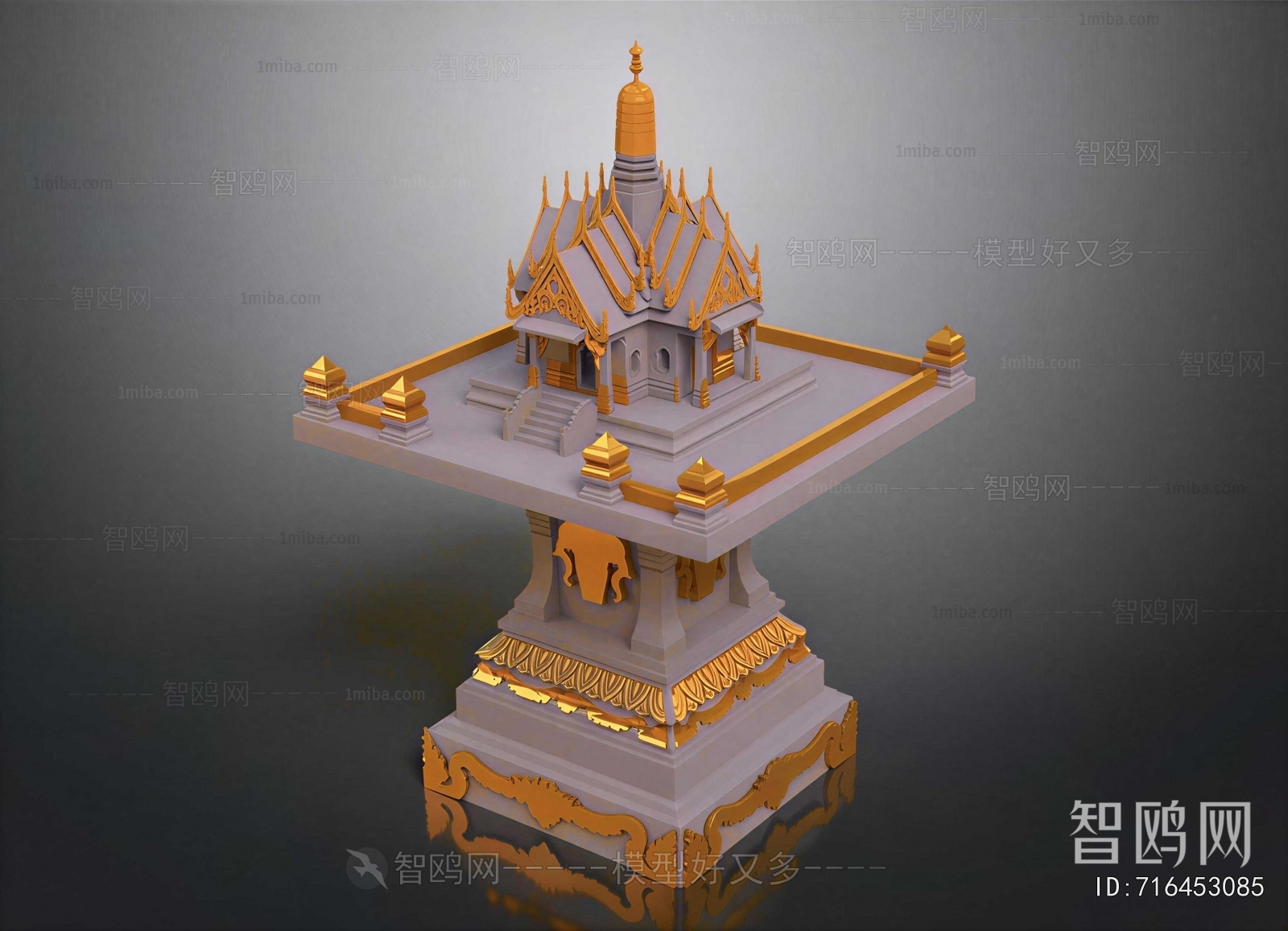 Southeast Asian Style Decorative Set