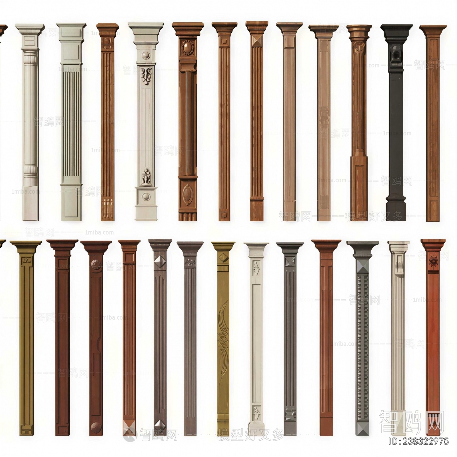 European Style Roman Pillar