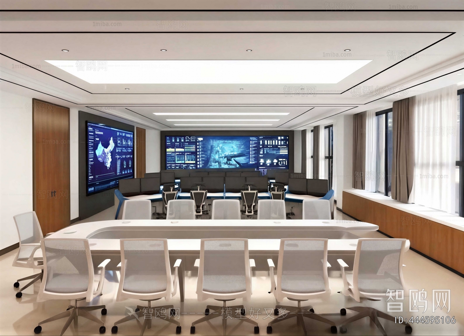 Modern Monitor Room