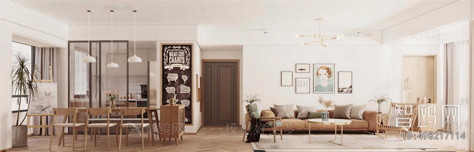 Nordic Style A Living Room