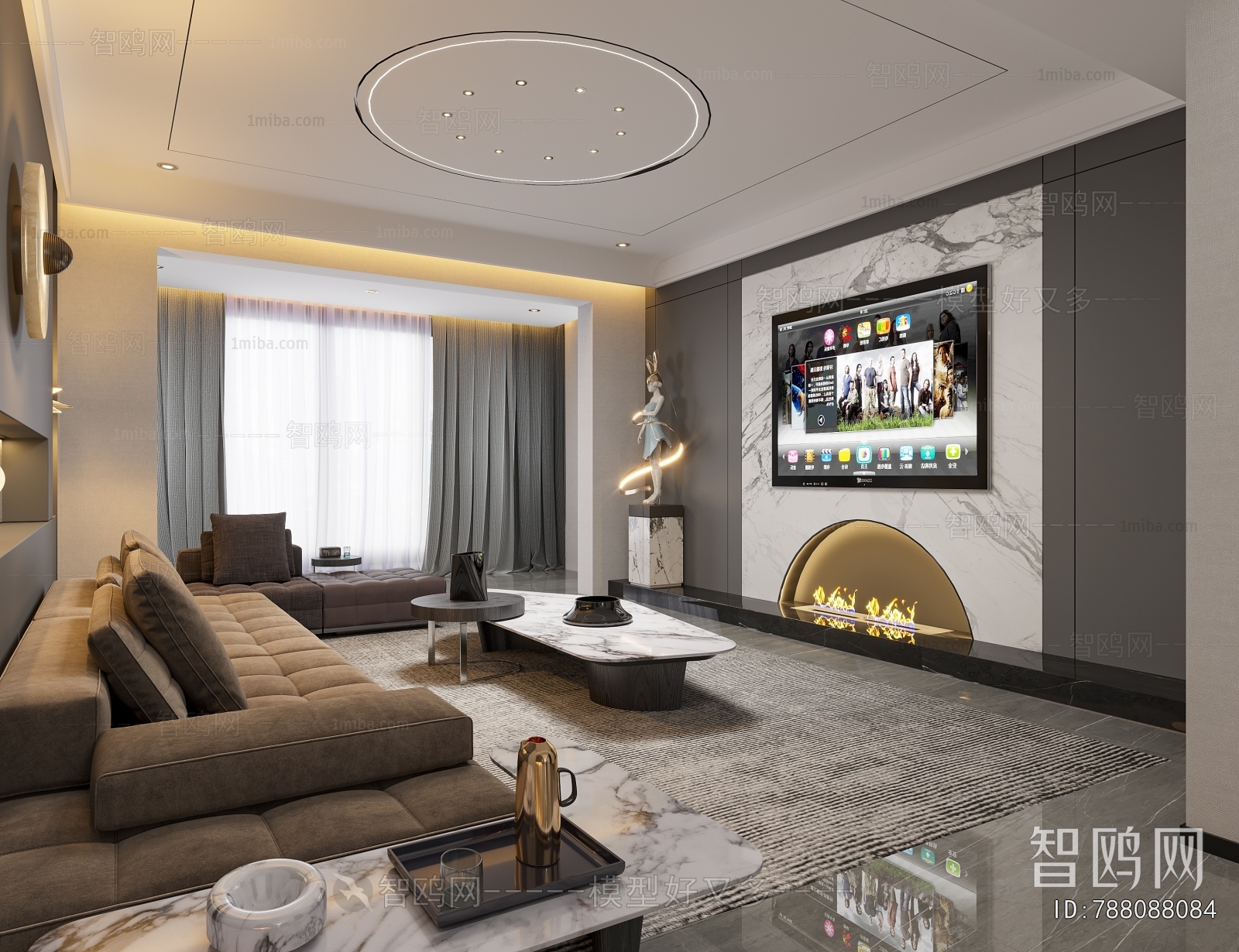Modern A Living Room
