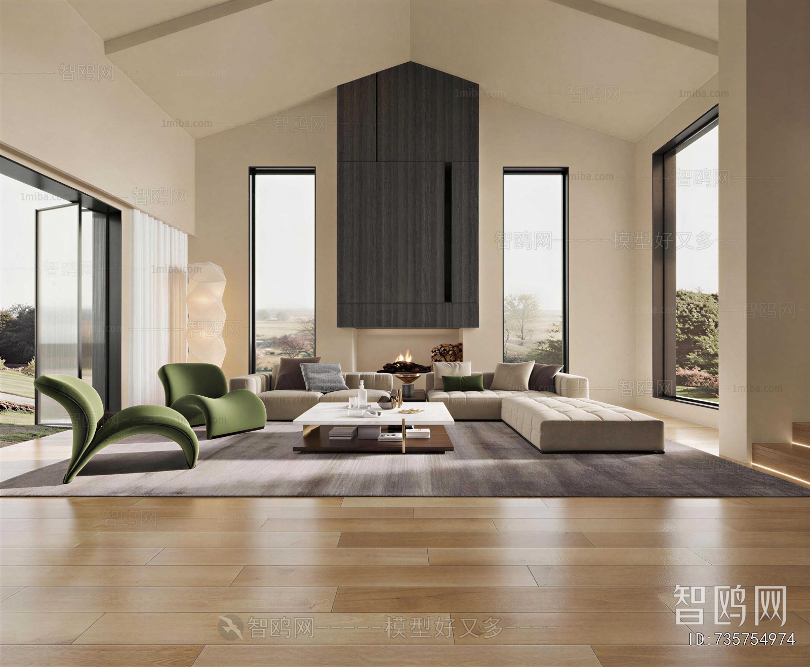 Modern A Living Room