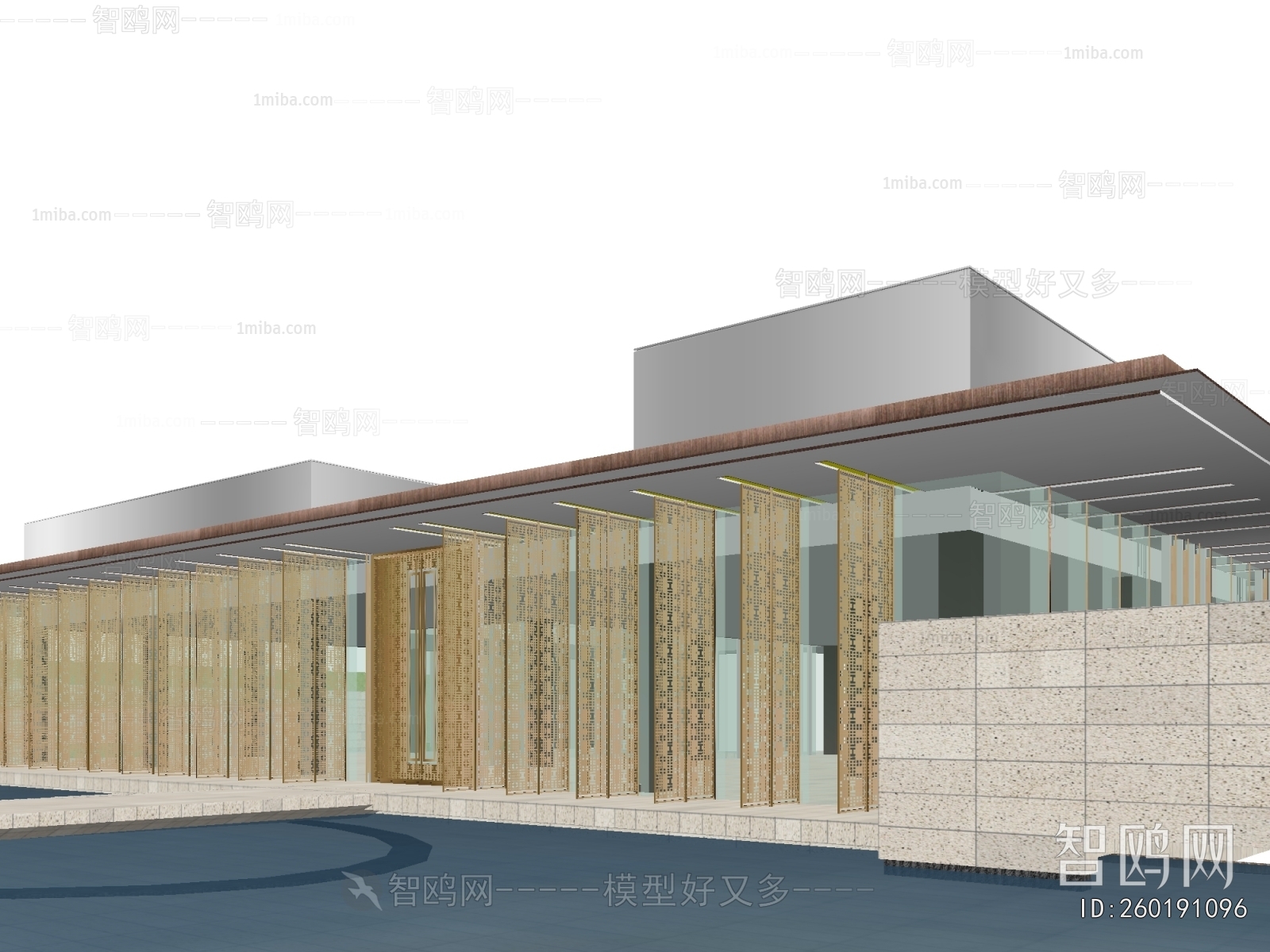 Modern Appearance Of Commercial Building