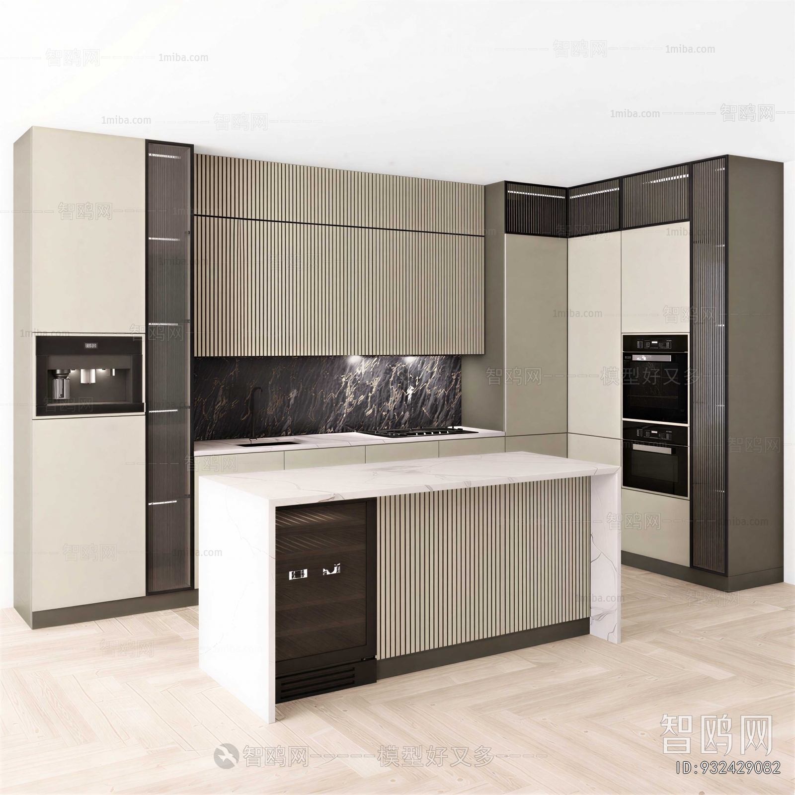 Modern Open Kitchen