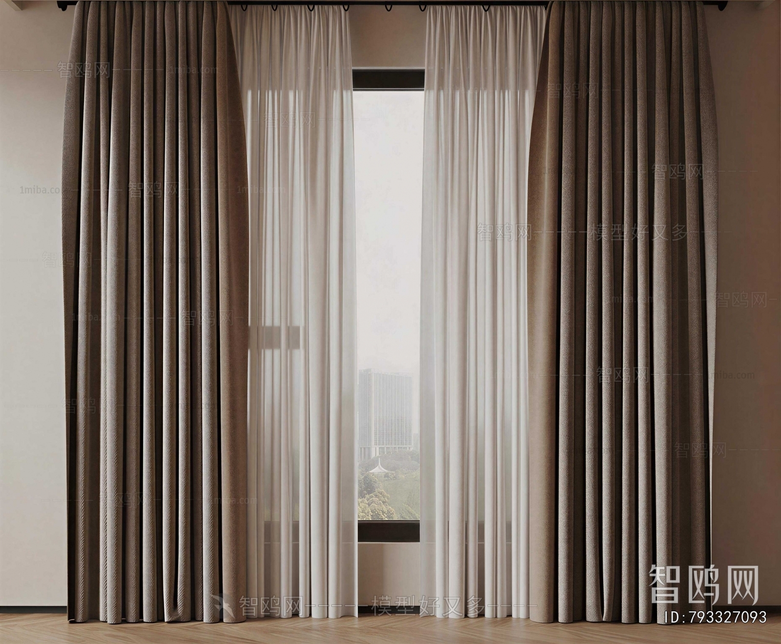 Modern The Curtain