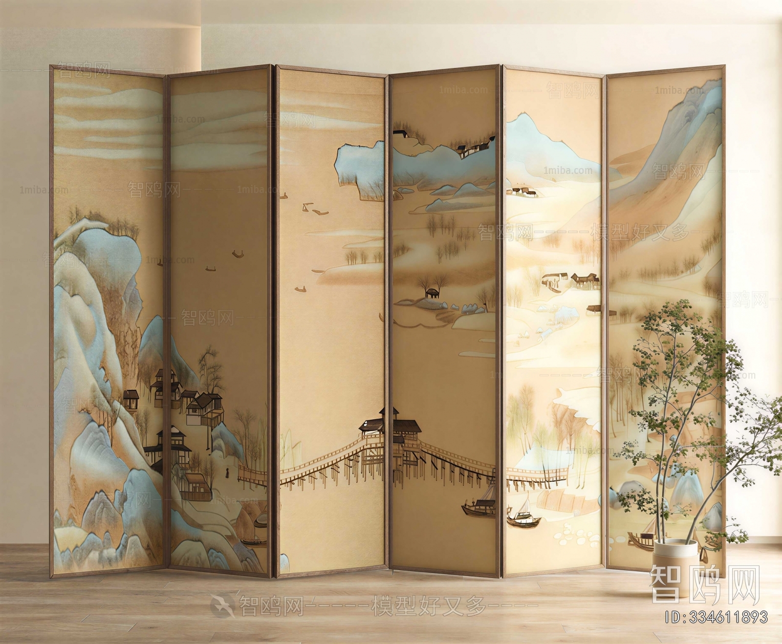 New Chinese Style Partition