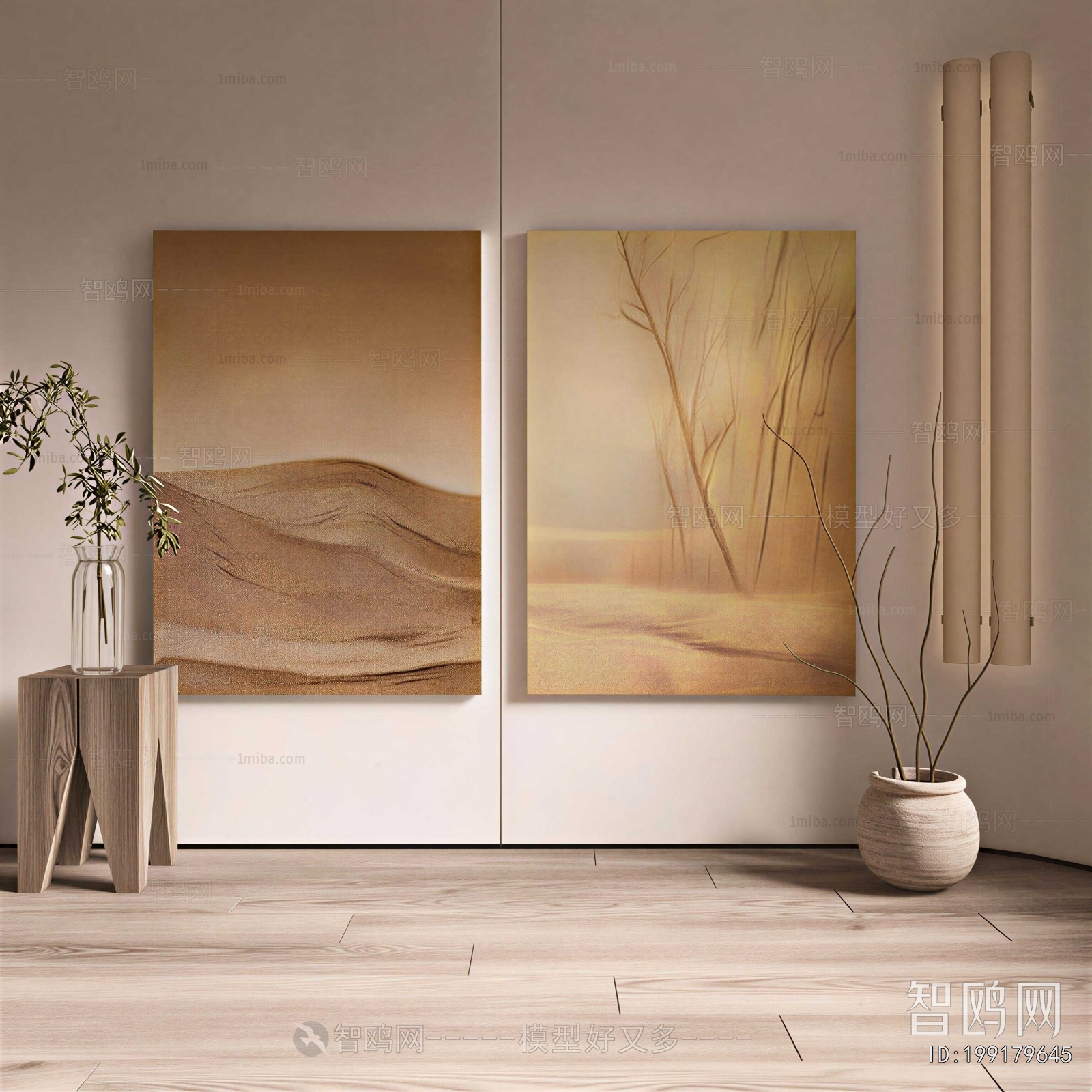 Wabi-sabi Style Painting