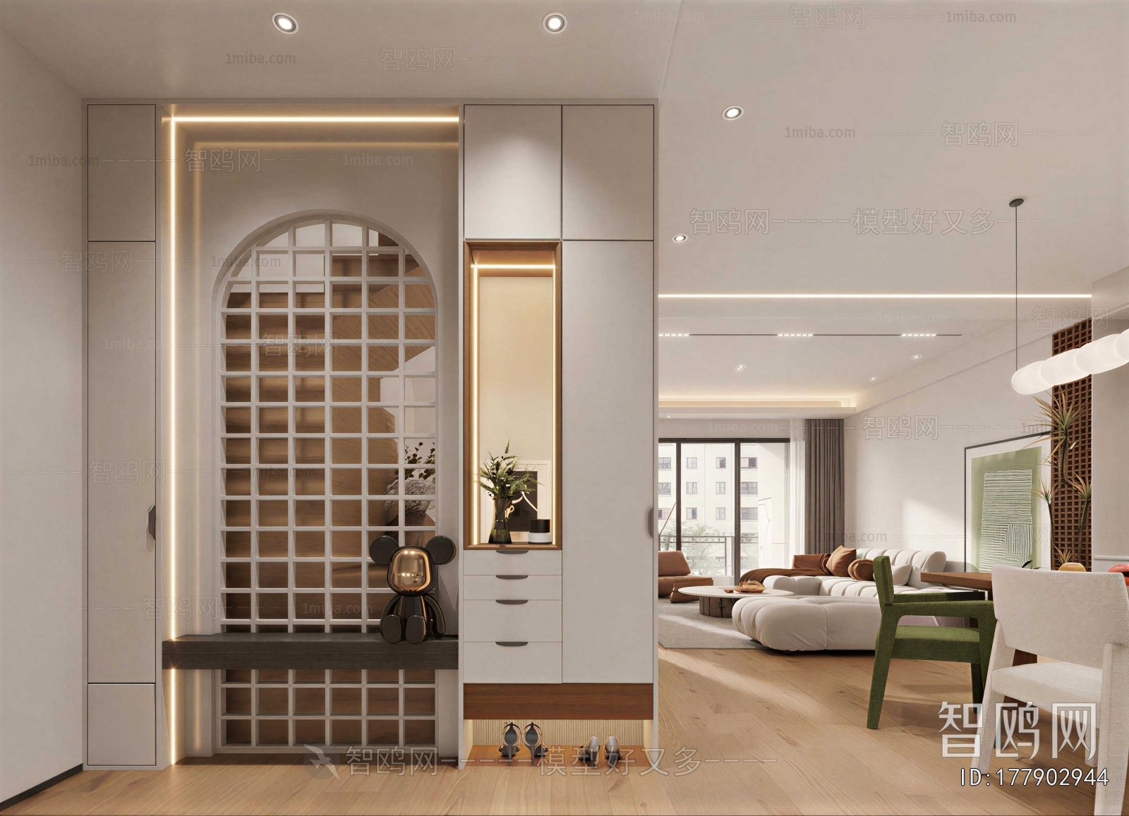 Modern Hallway