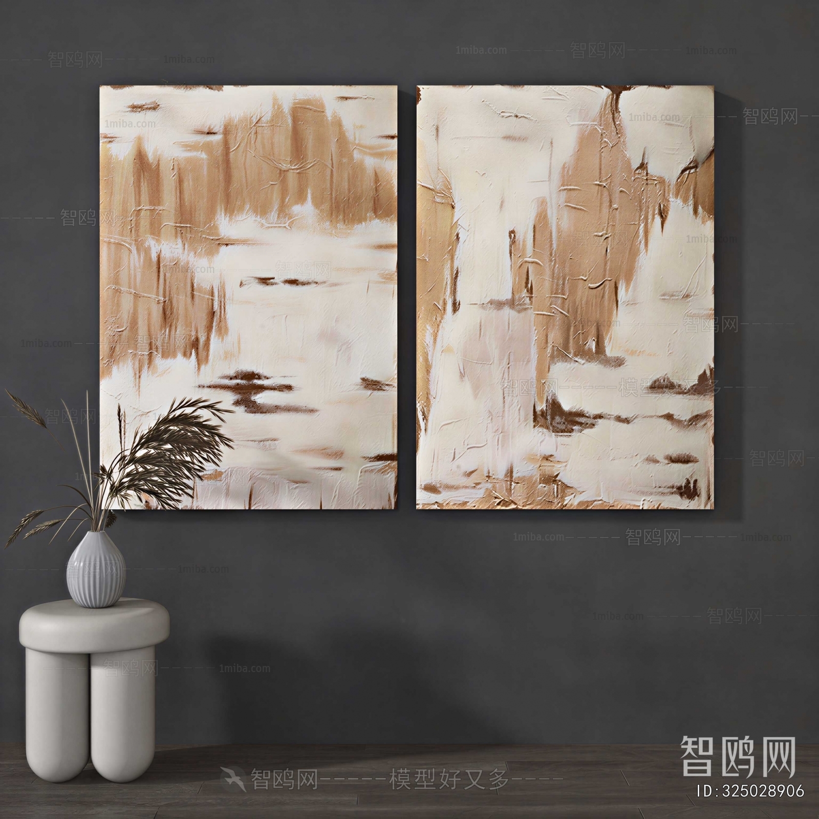 Wabi-sabi Style Painting