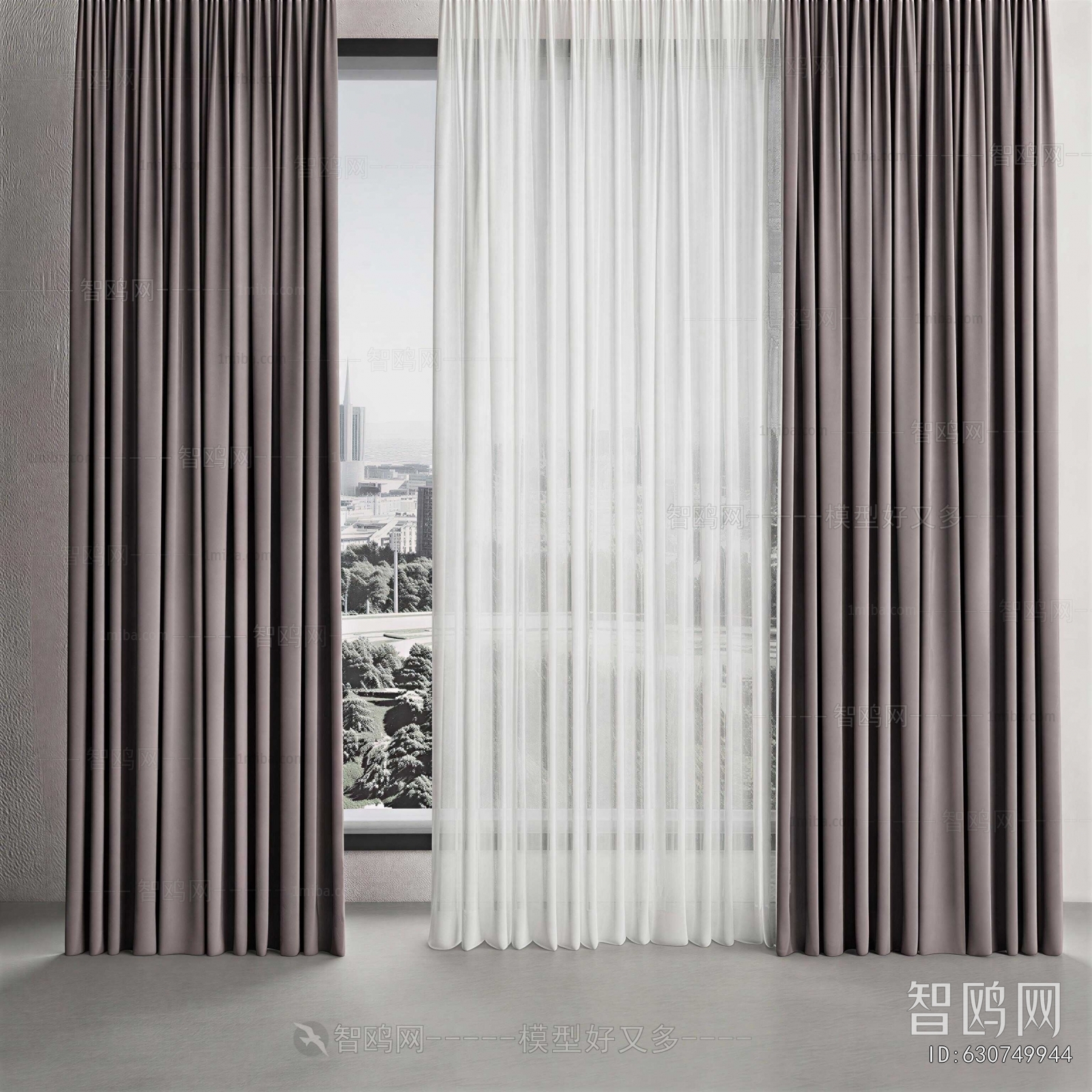 Modern The Curtain