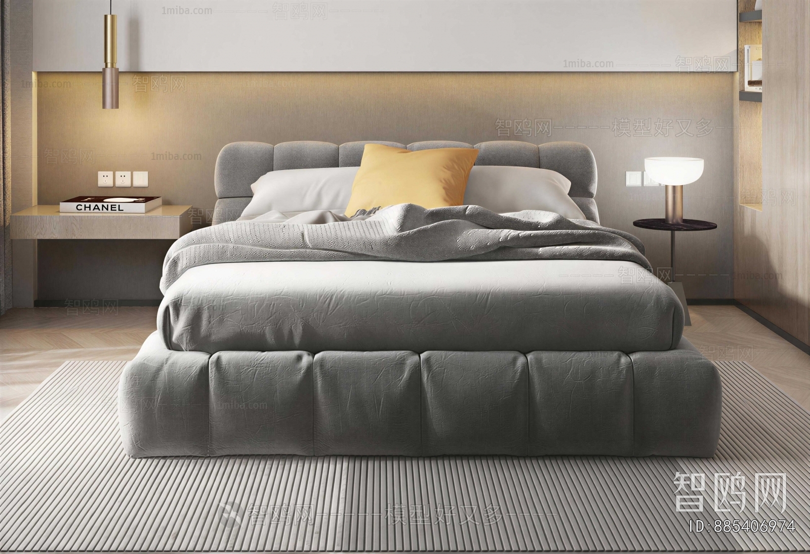 Modern Double Bed