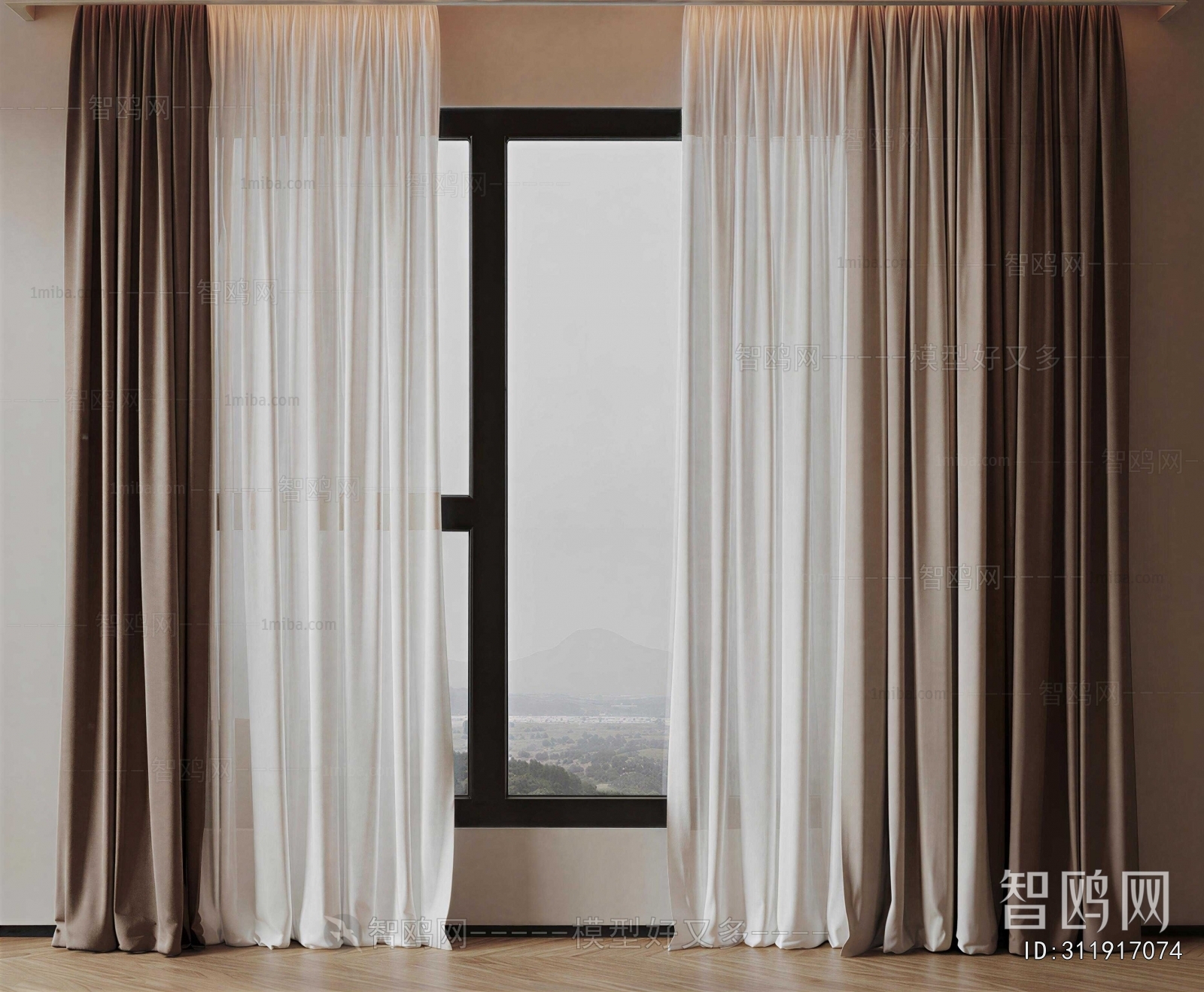 Modern The Curtain