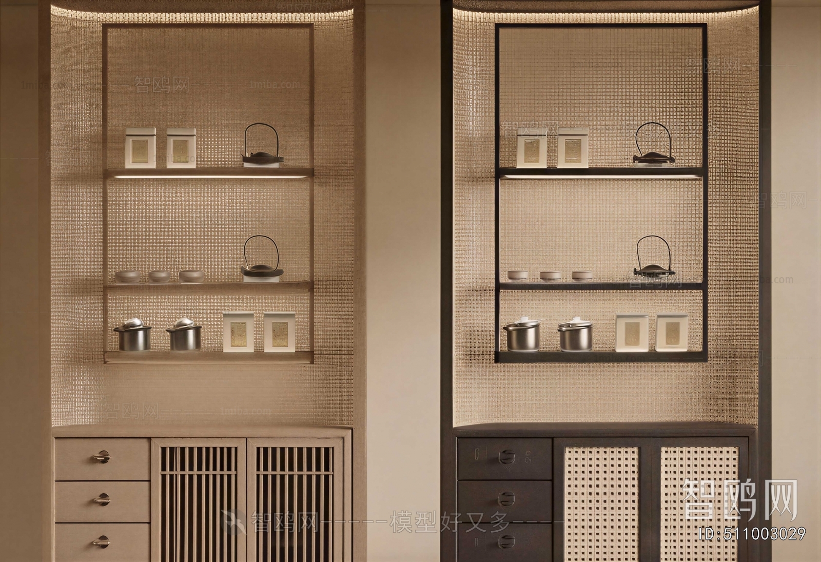 New Chinese Style Shelving