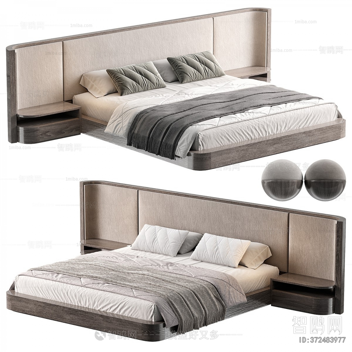 Modern Double Bed