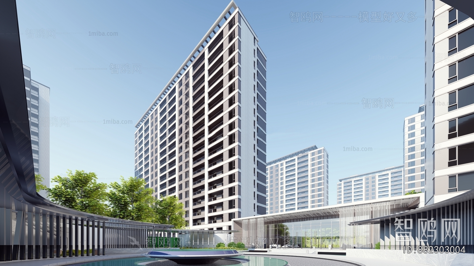 Modern Residential Building