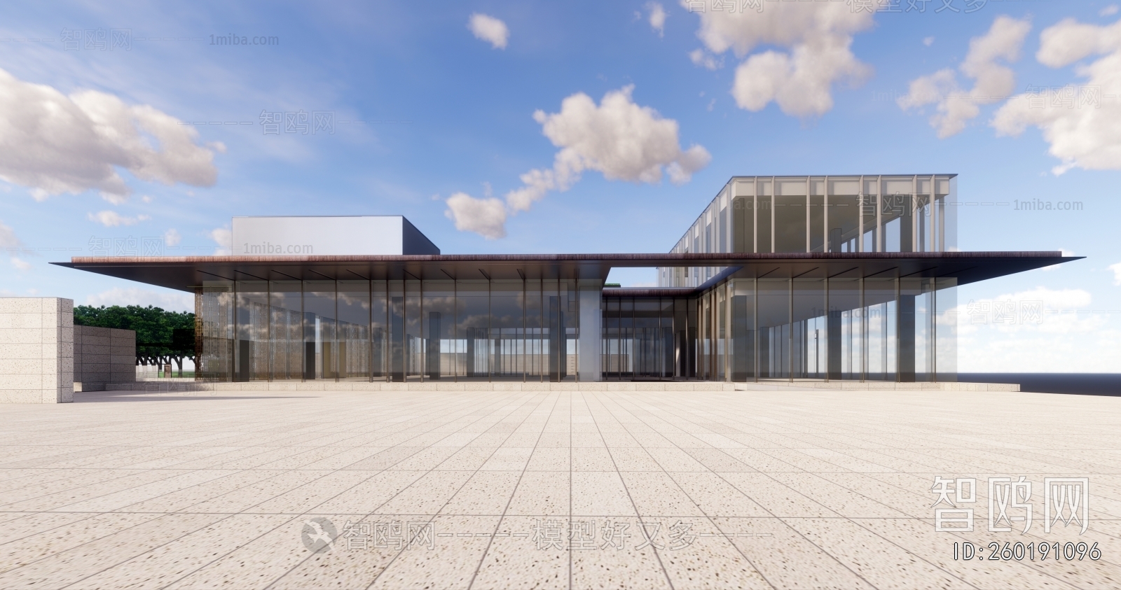 Modern Appearance Of Commercial Building