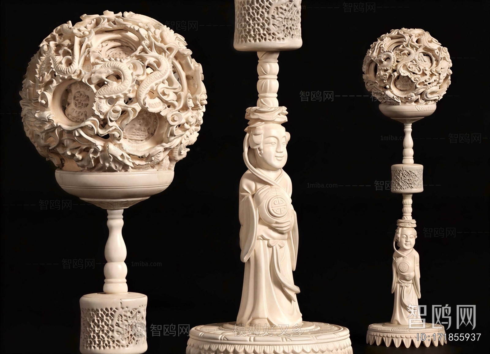 Chinese Style Column