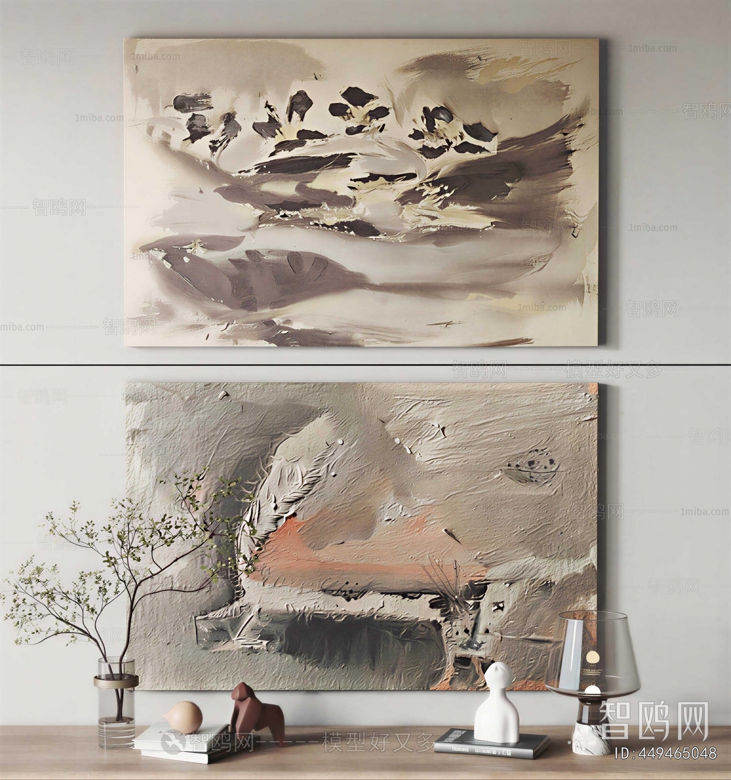 Wabi-sabi Style Painting