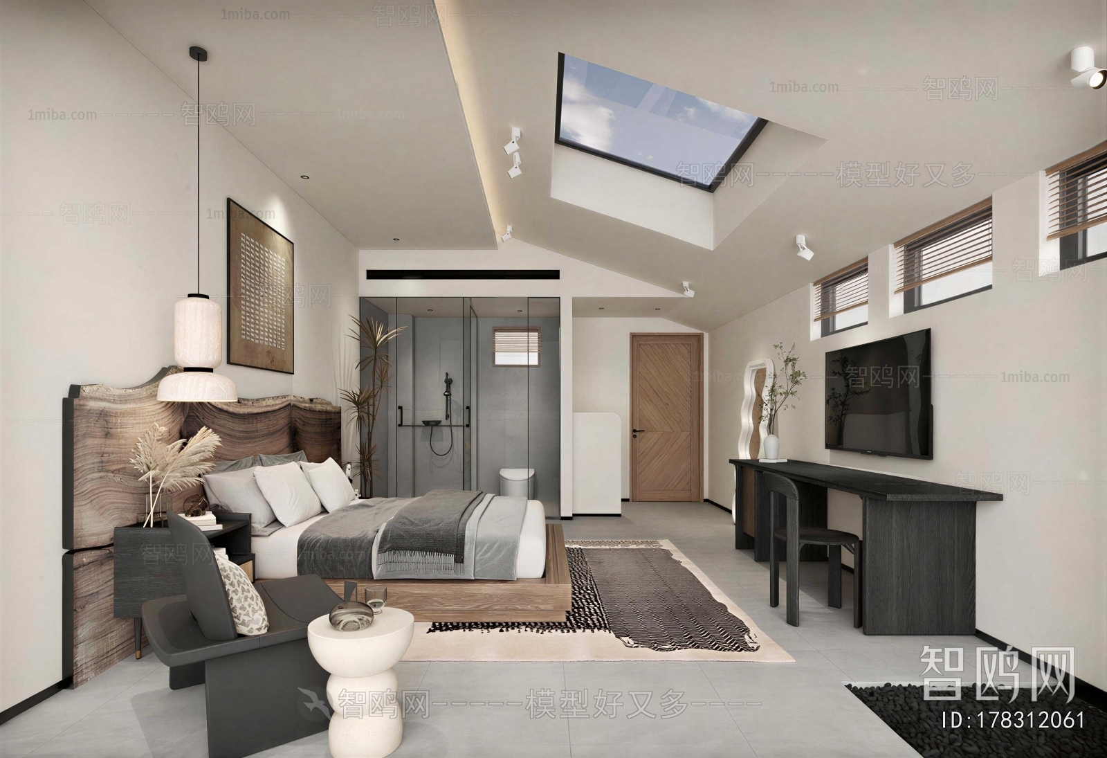 Modern Guest Room