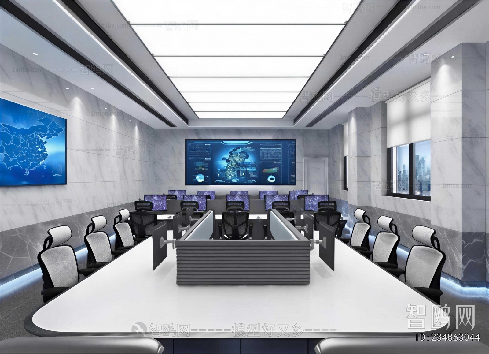 Modern The Computer Room
