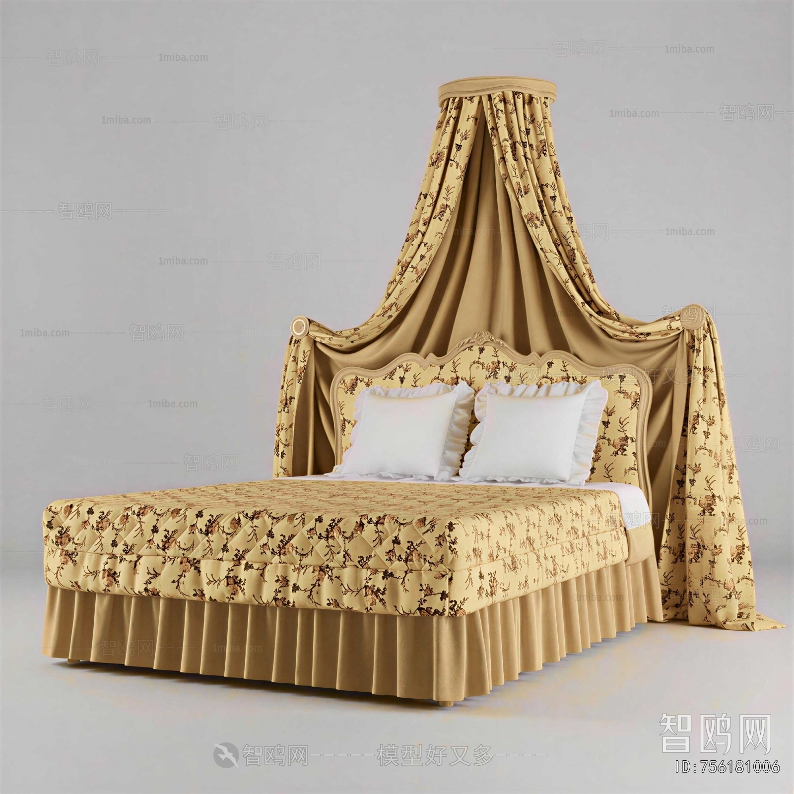 French Style Double Bed