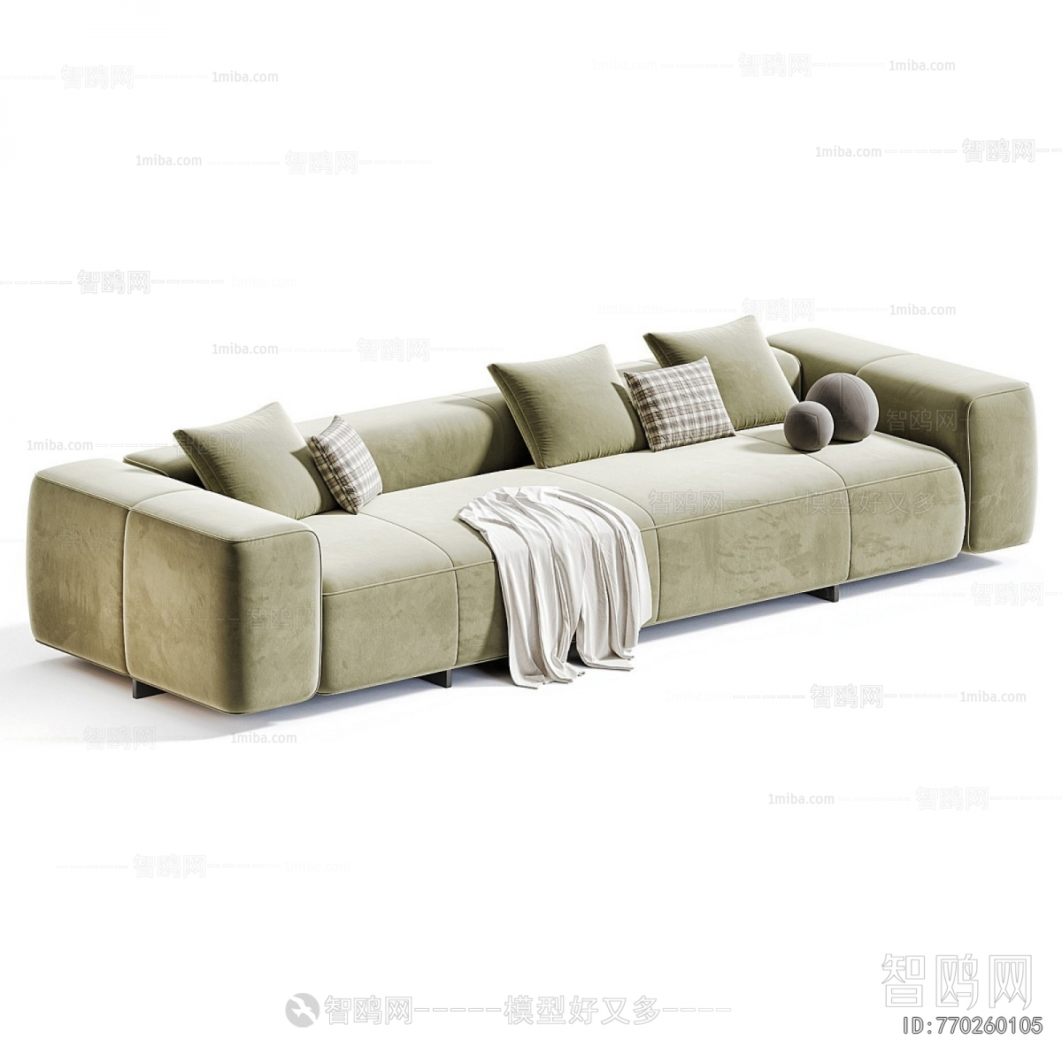 Modern Multi Person Sofa