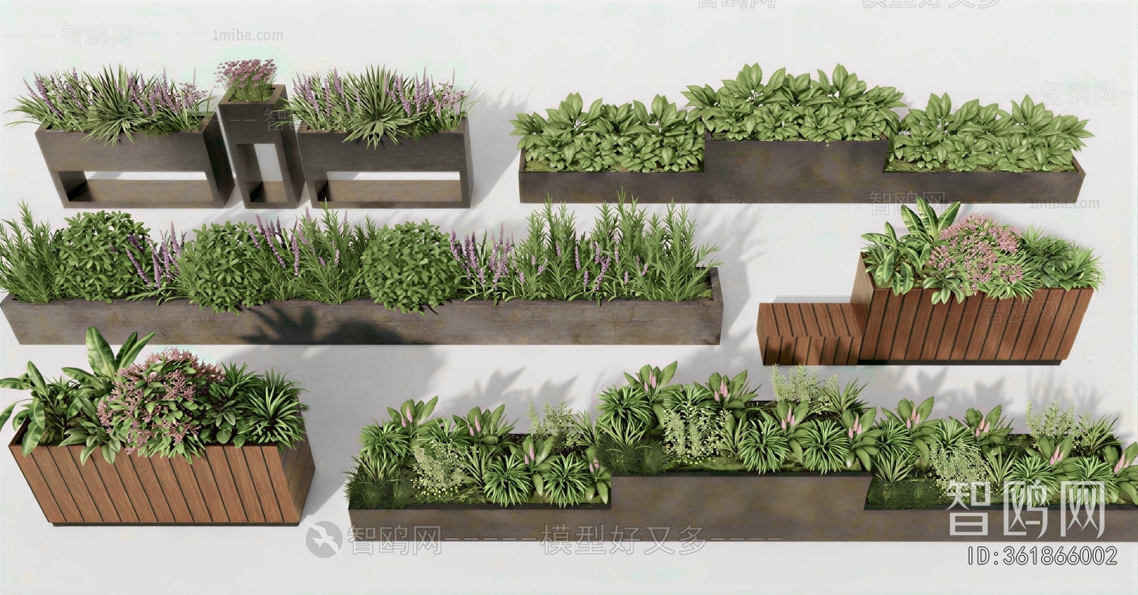 Modern Flower Bed, Flower Bowl, Flower Box
