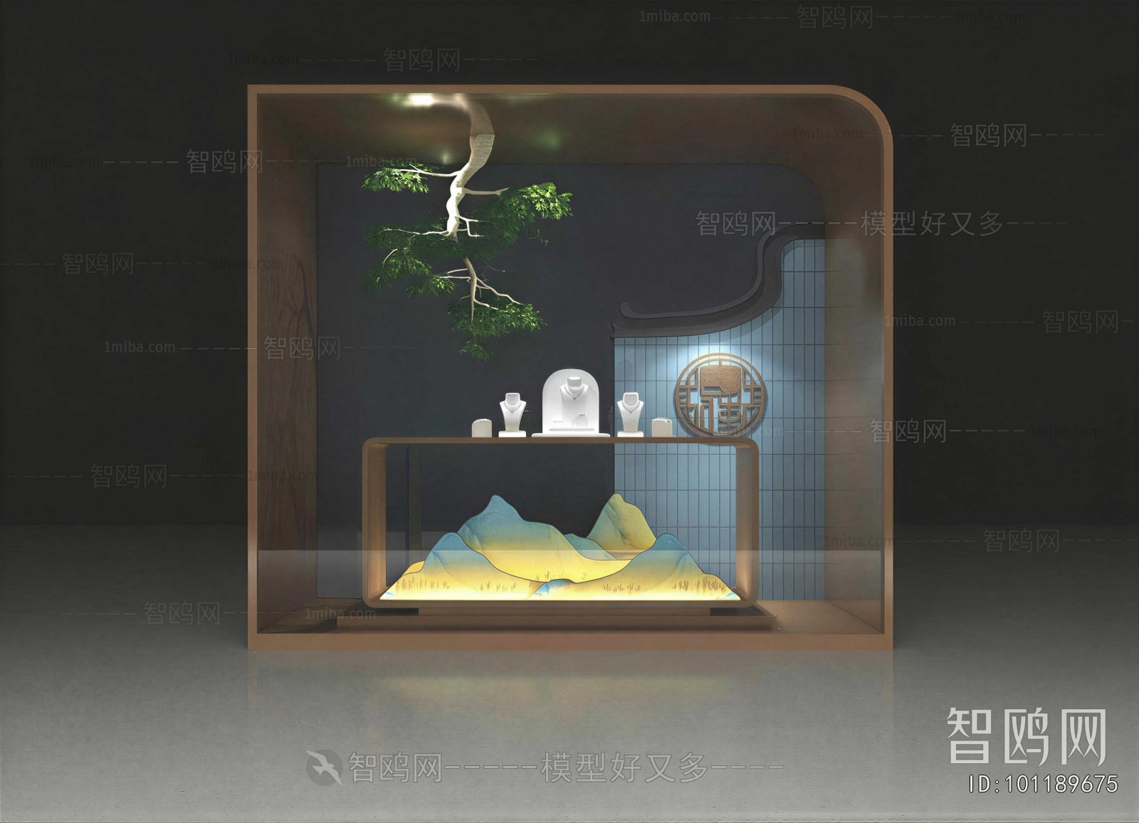 New Chinese Style Shop Window