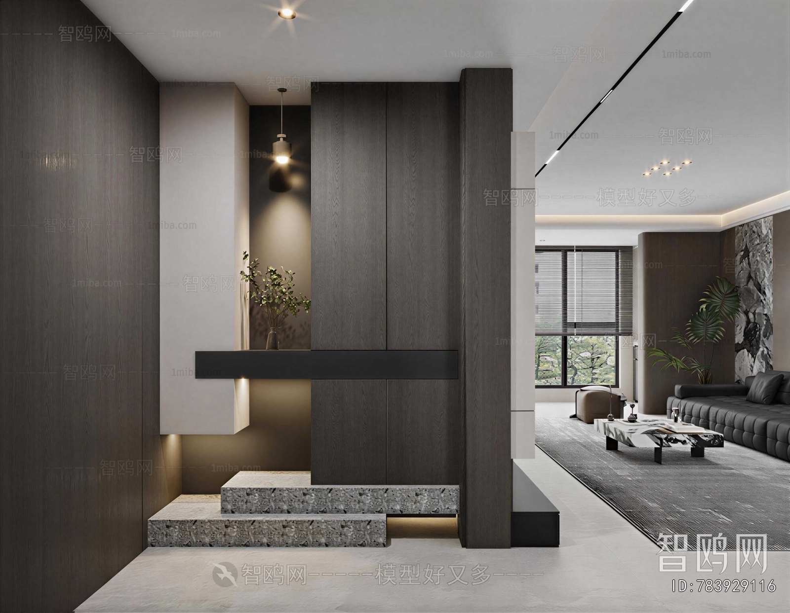 Modern Hallway