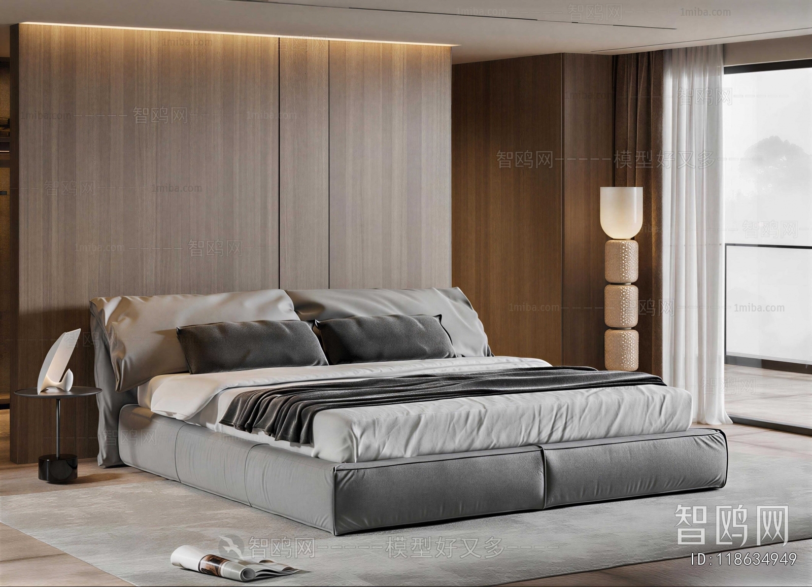Modern Double Bed
