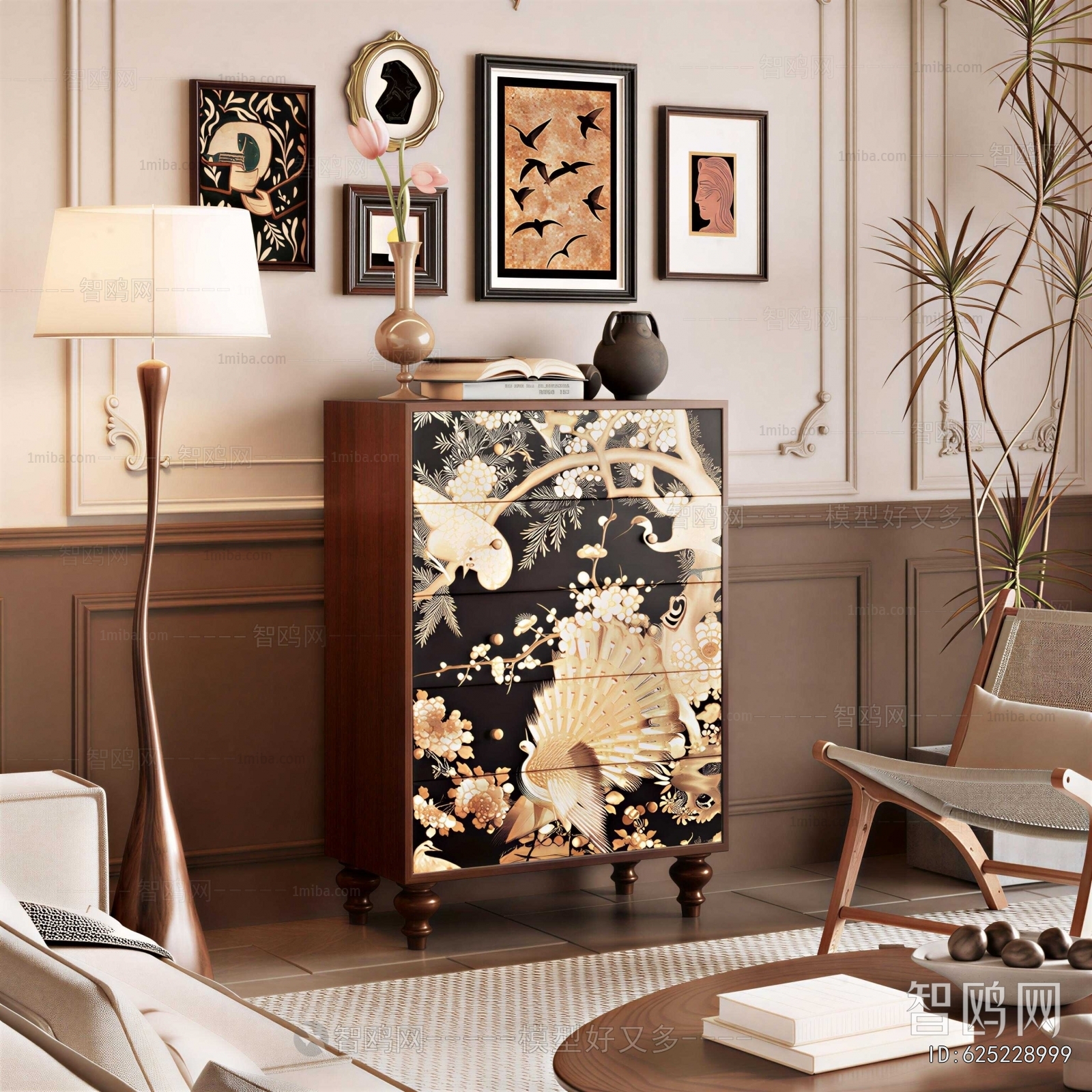 French Style Chest Of Drawers