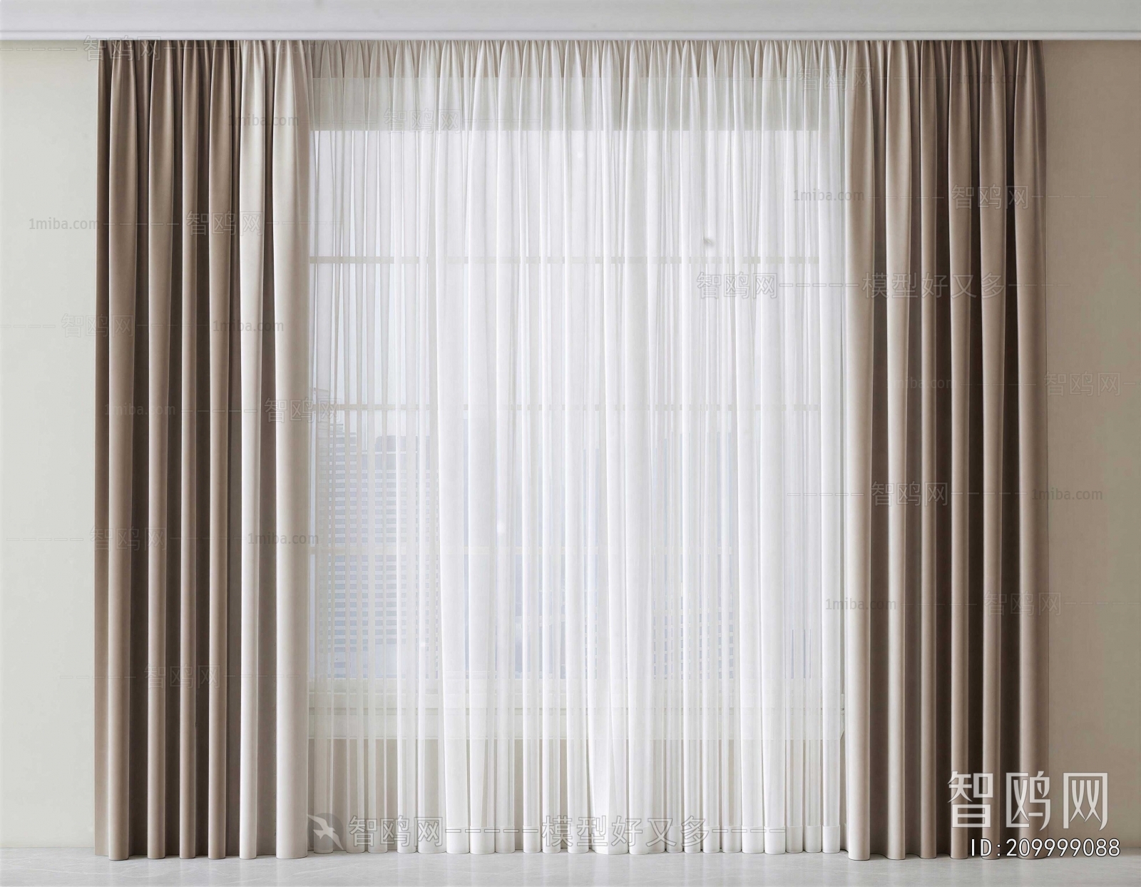 Modern The Curtain