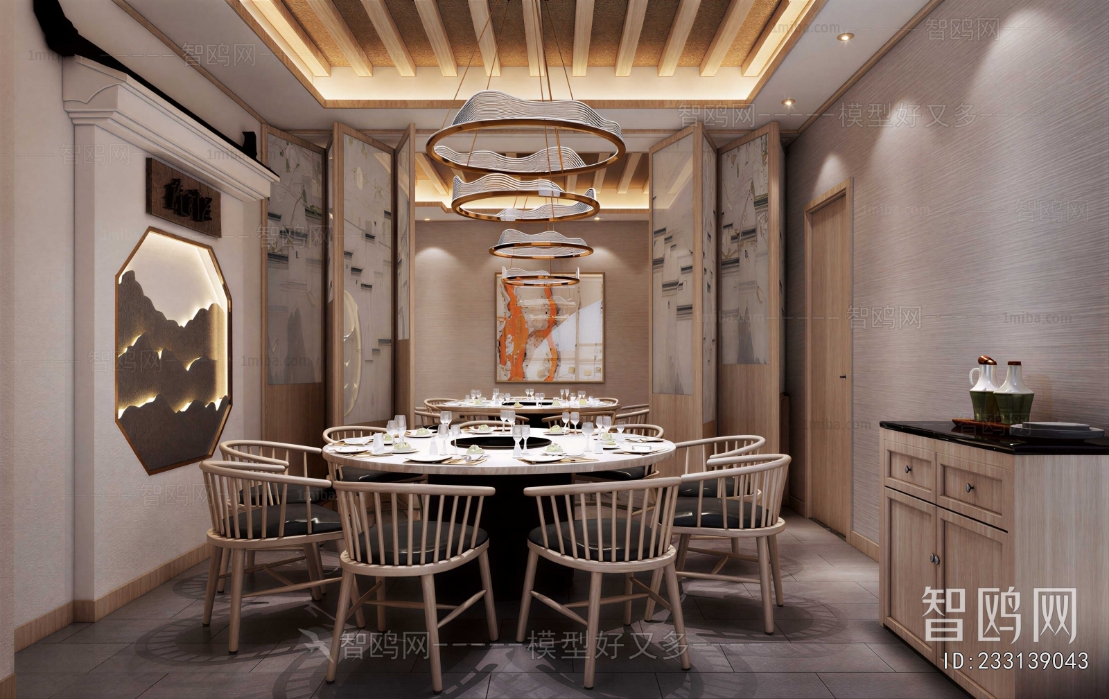 New Chinese Style Restaurant Box