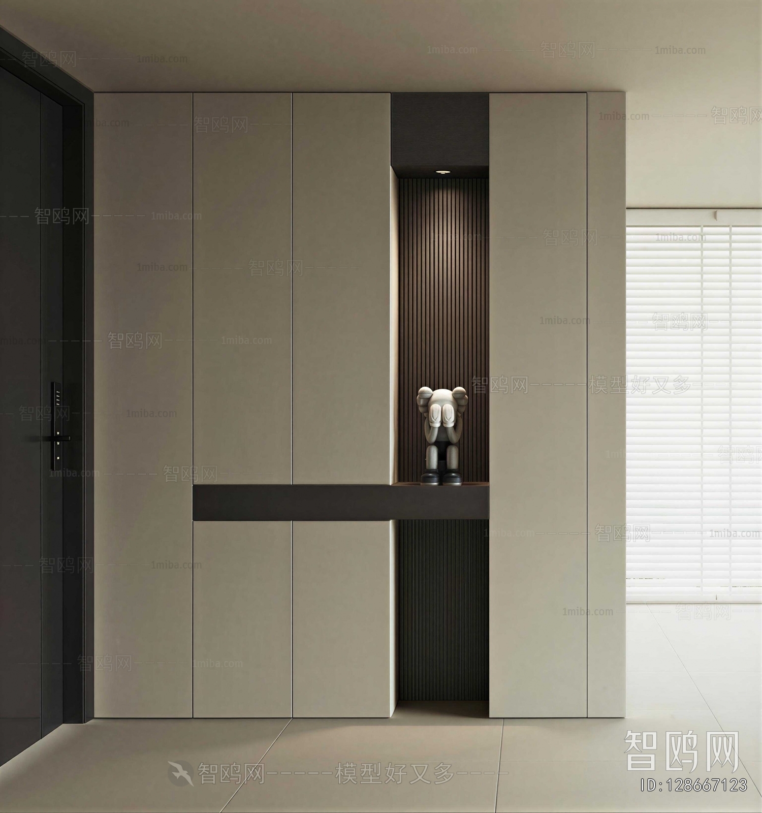 Modern Shoe Cabinet