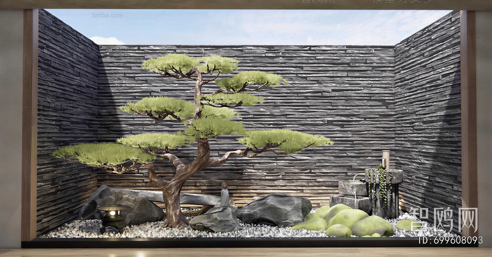 Japanese Style Courtyard/landscape