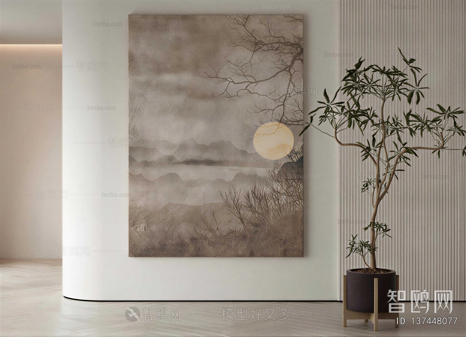 Wabi-sabi Style Painting