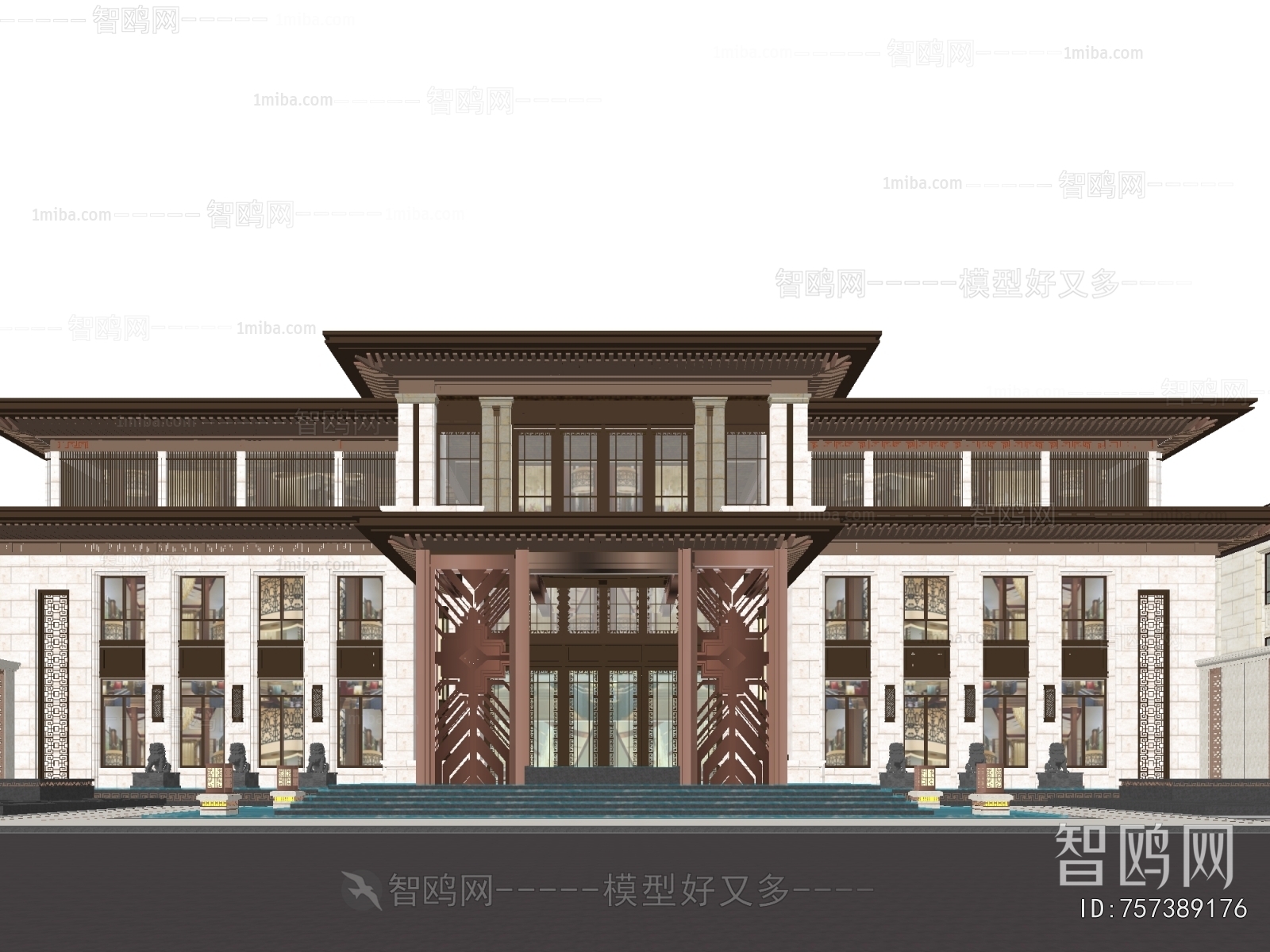 Modern Appearance Of Commercial Building