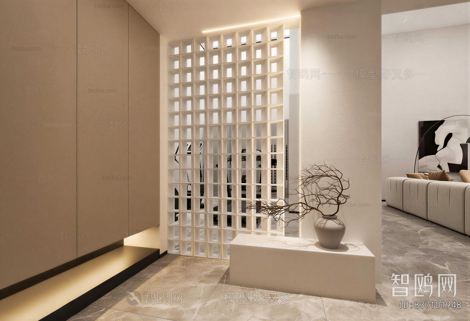 Modern Hallway