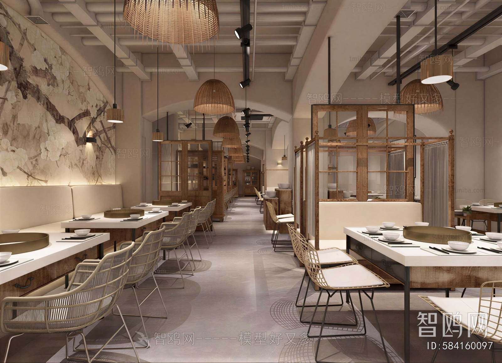 Wabi-sabi Style Restaurant