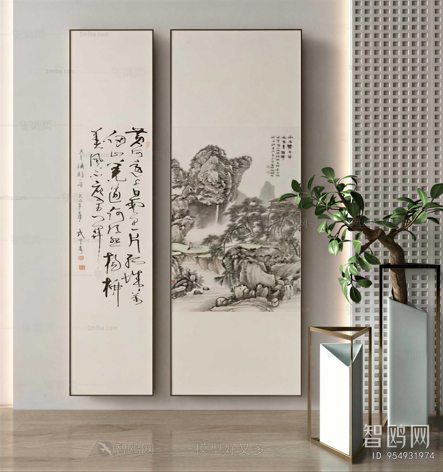 New Chinese Style Painting