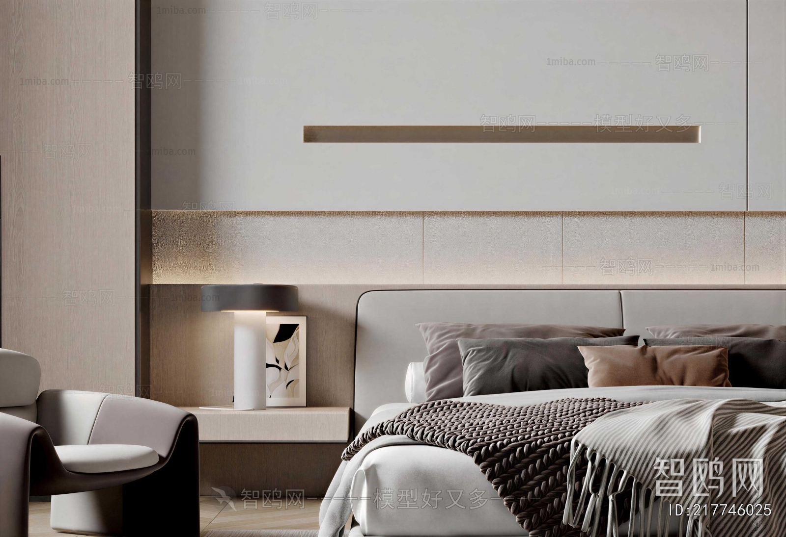 Modern Double Bed