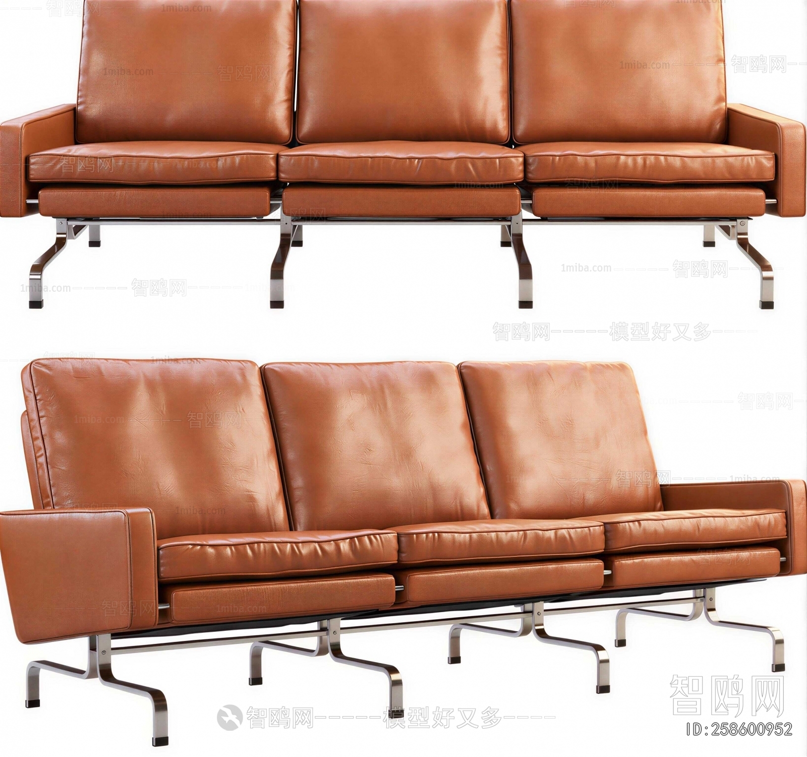 Modern Three-seat Sofa