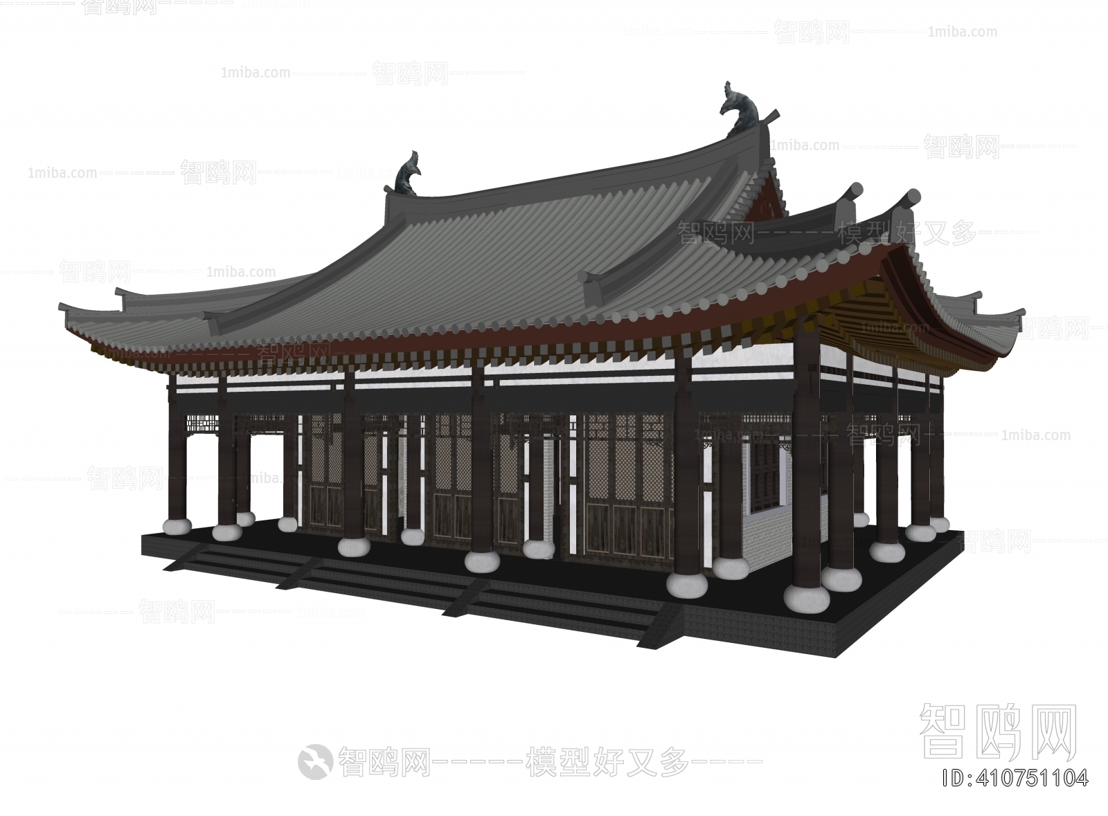 Chinese Style Ancient Architectural Buildings