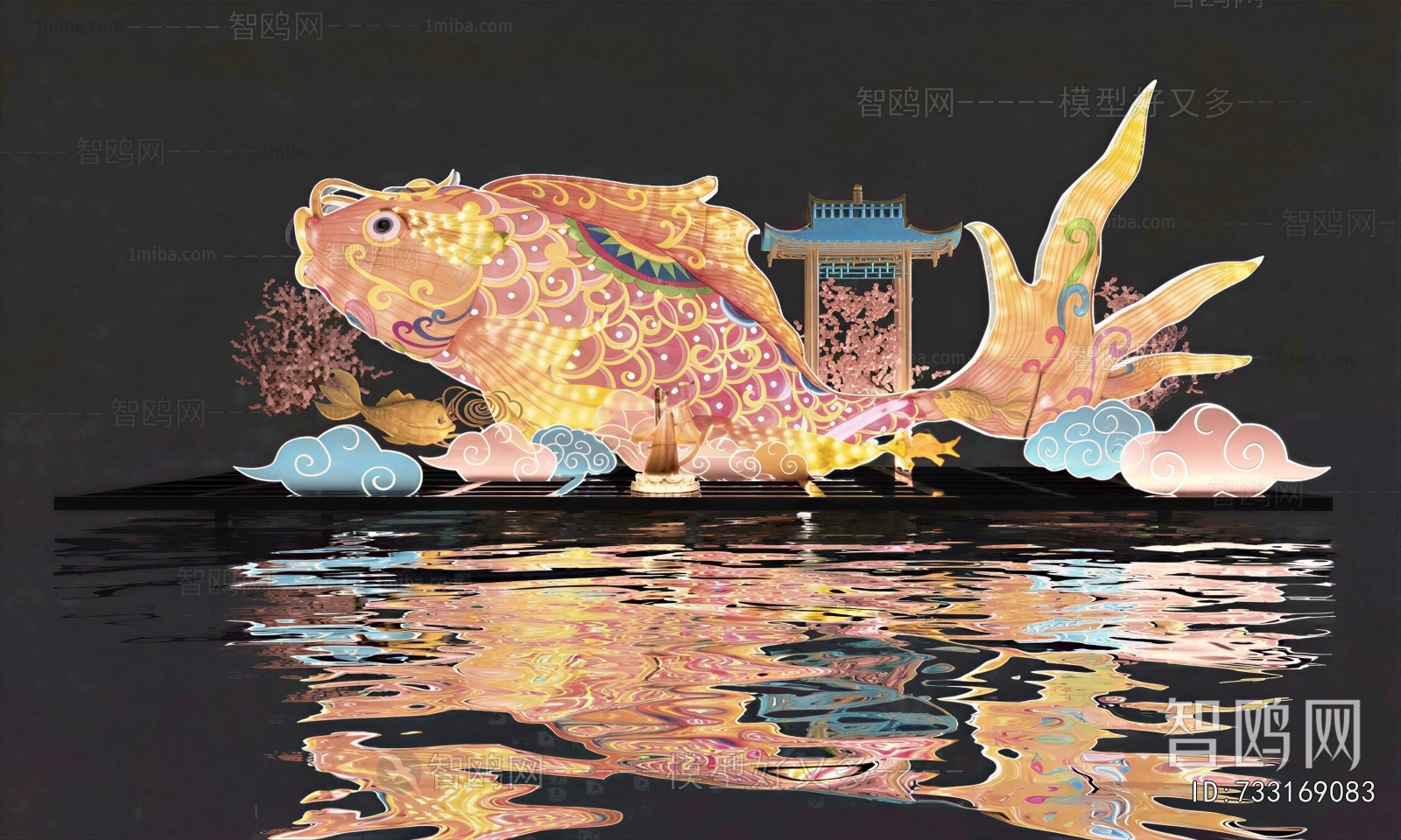 New Chinese Style Decorative Lamp