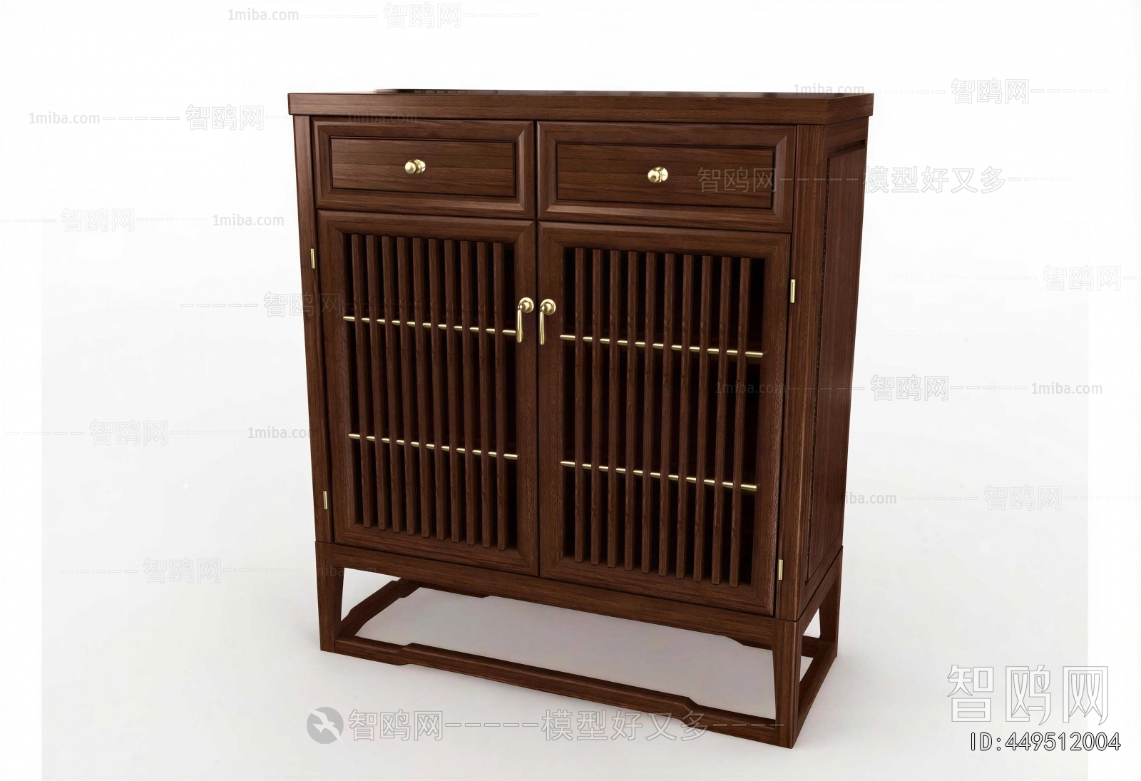 New Chinese Style Side Cabinet