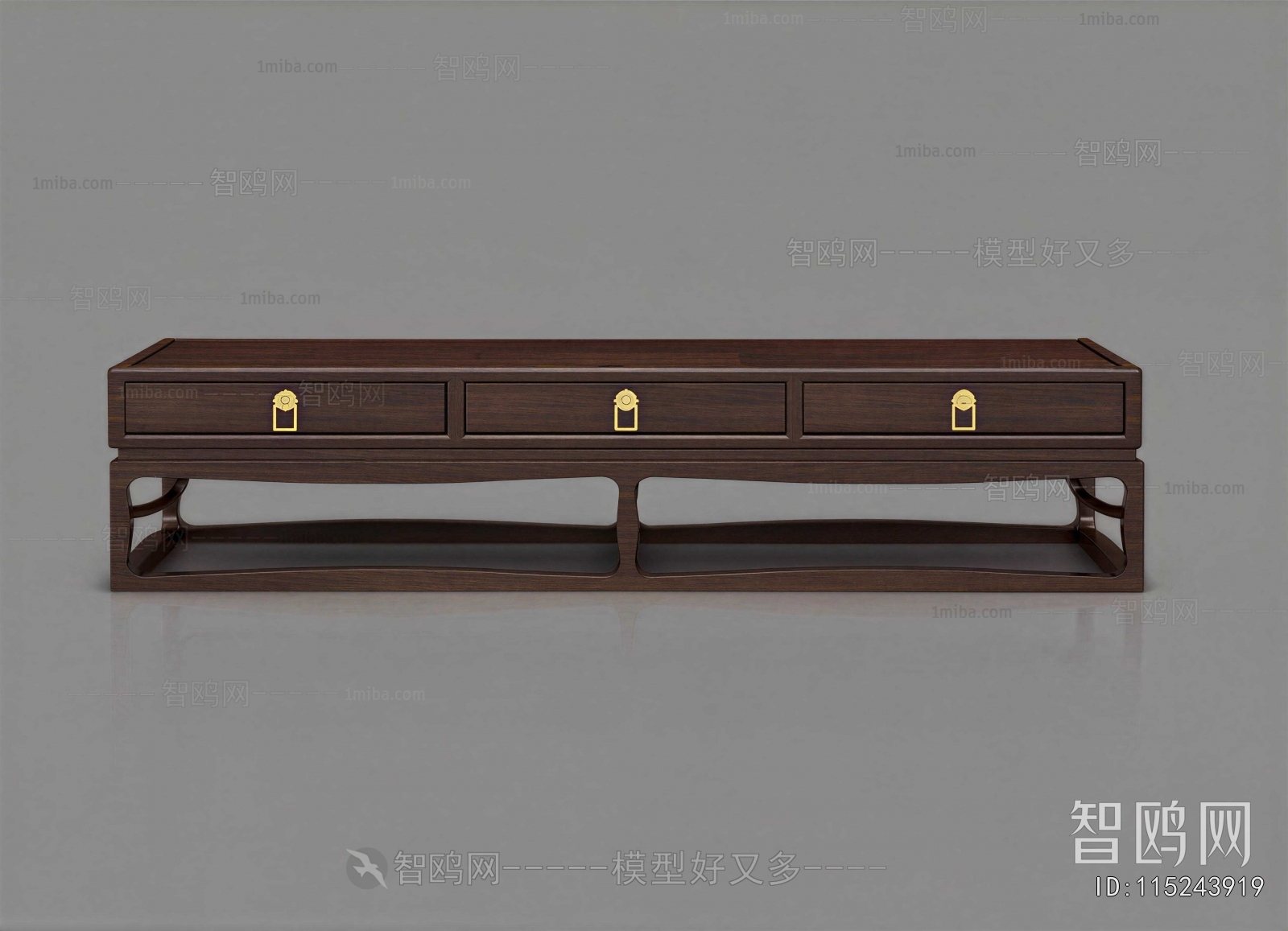New Chinese Style TV Cabinet
