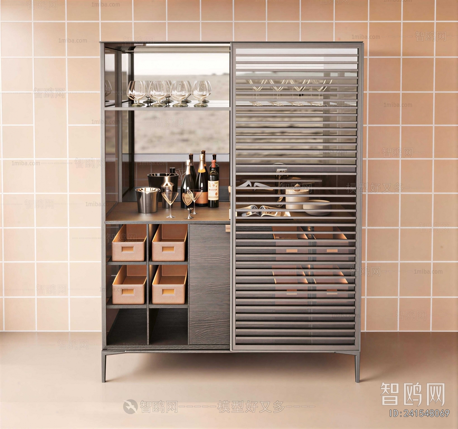 Modern Wine Cabinet