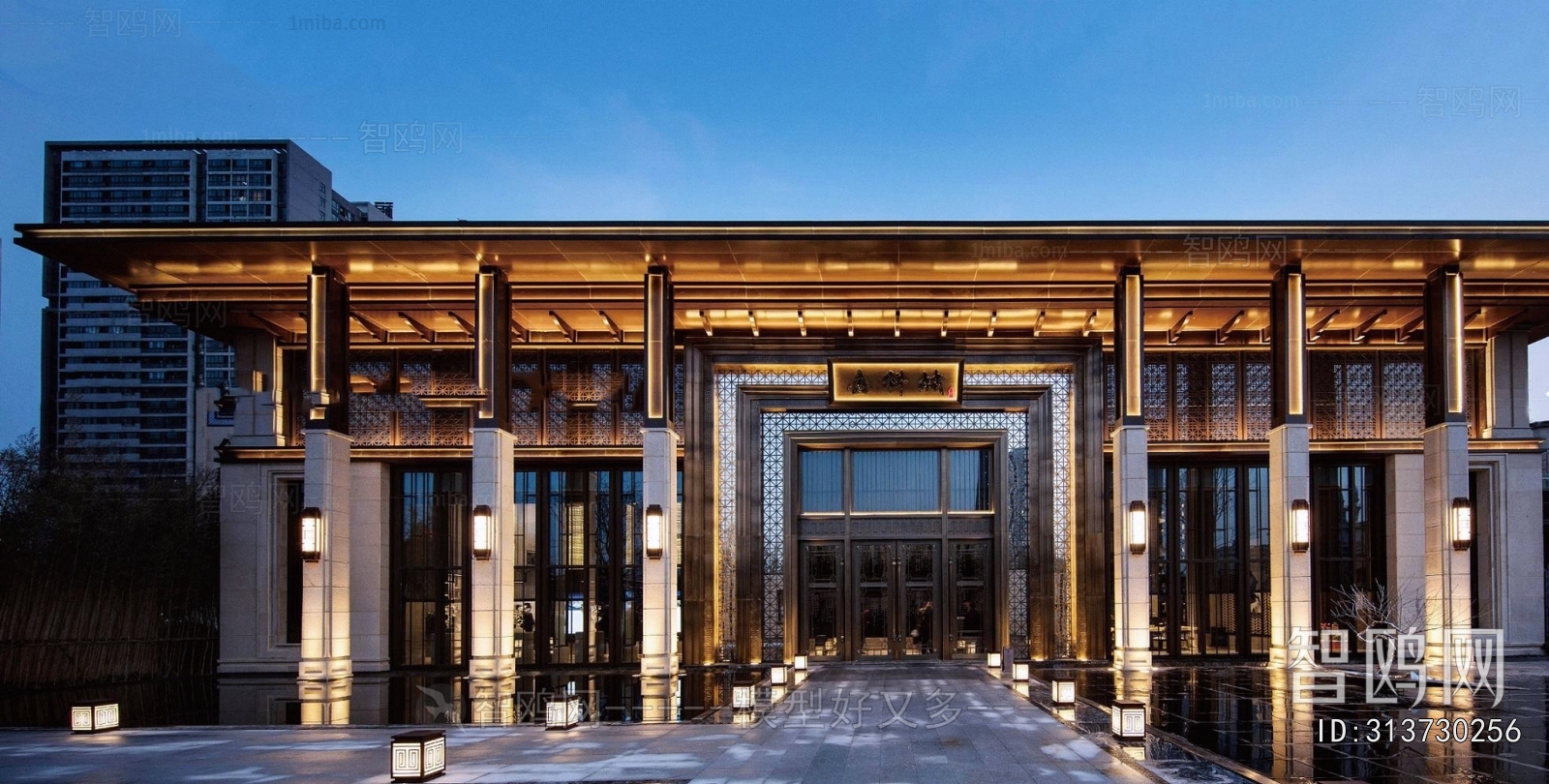 New Chinese Style Residential Building